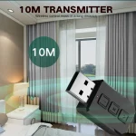 RT02 USB Bluetooth Audio Adapter Receives Transmits 2-in-1 Bluetooth 5.0 Hands-free Talk Car Bluetooth Receiver - Image 14