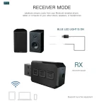RT02 USB Bluetooth Audio Adapter Receives Transmits 2-in-1 Bluetooth 5.0 Hands-free Talk Car Bluetooth Receiver - Image 6
