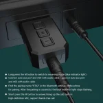 RT02 USB Bluetooth Audio Adapter Receives Transmits 2-in-1 Bluetooth 5.0 Hands-free Talk Car Bluetooth Receiver - Image 10
