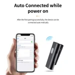 SR11 Lavalier Bluetooth 5.0 Audio Receiver Bluetooth Adapter Support TF Card - Image 7