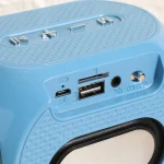 T&G TG196 TWS Subwoofer Bluetooth Speaker With Braided Cord, Support USB/AUX/TF Card/FM - Image 4