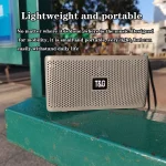 T&G TG282 Portable Bluetooth Speakers with Flashlight, Support TF Card / FM / 3.5mm AUX / U Disk / Hands-free Call - Image 6