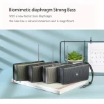 T&G TG282 Portable Bluetooth Speakers with Flashlight, Support TF Card / FM / 3.5mm AUX / U Disk / Hands-free Call - Image 7