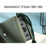 T&G TG282 Portable Bluetooth Speakers with Flashlight, Support TF Card / FM / 3.5mm AUX / U Disk / Hands-free Call - Image 8