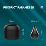 T25 Over-ear Bluetooth 5.0 Single-ear Invisible Wireless Earphone High Definition Call Super Long Standby Bone Conduction Earphone - Image 17