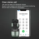 J28 TWS Wireless Bluetooth Earphones LED Digital Display HIFI Music Sport Earphone - Image 17