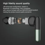 J28 TWS Wireless Bluetooth Earphones LED Digital Display HIFI Music Sport Earphone - Image 8