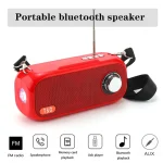 T&G TG613 TWS Solar Portable Bluetooth Speakers with LED Flashlight, Support TF Card / FM / AUX / U Disk - Image 5