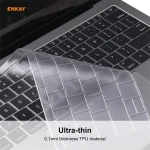 ENKAY US Version Soft TPU Keyboard Protector Film for MacBook 12 inch A1534 (2015) / Pro 13.3 inch A1708 (without Touch Bar) - Image 2