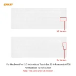 ENKAY US Version Soft TPU Keyboard Protector Film for MacBook 12 inch A1534 (2015) / Pro 13.3 inch A1708 (without Touch Bar) - Image 6