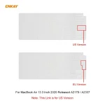 ENKAY Soft TPU Keyboard Protector Film for MacBook Air 13.3 inch A2179 (2020) / A2337 (2020), US Version, EU Version - Image 8