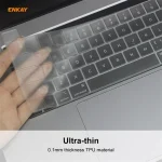 ENKAY Soft TPU Keyboard Protector Film for MacBook Pro 16 inch A2141 / Pro 13.3 inch A2289 & A2251 & A2338 (2020), EU Version - Image 2
