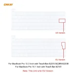ENKAY Soft TPU Keyboard Protector Film for MacBook Pro 16 inch A2141 / Pro 13.3 inch A2289 & A2251 & A2338 (2020), EU Version - Image 6