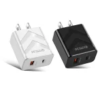LZ-715 20W PD3.0 + QC 3.0 USB Travel Charger with USB to Micro USB Data Cable , US Plug, USB to Micro USB Data Cable, US Plug - Image 3