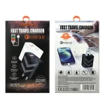 LZ-715 20W PD3.0 + QC 3.0 USB Travel Charger with USB to Micro USB Data Cable , US Plug, USB to Micro USB Data Cable, US Plug - Image 7