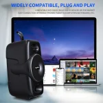 BT08 Portable Cylindrical Bluetooth Speaker, Supports TF card / FM / 3.5mm AUX / U Disk - Image 6