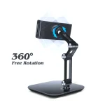 NS-06B Aluminum Alloy Foldable Adjustable Tablet Desk Stand for iPad, Huawei, Apple - Image 3