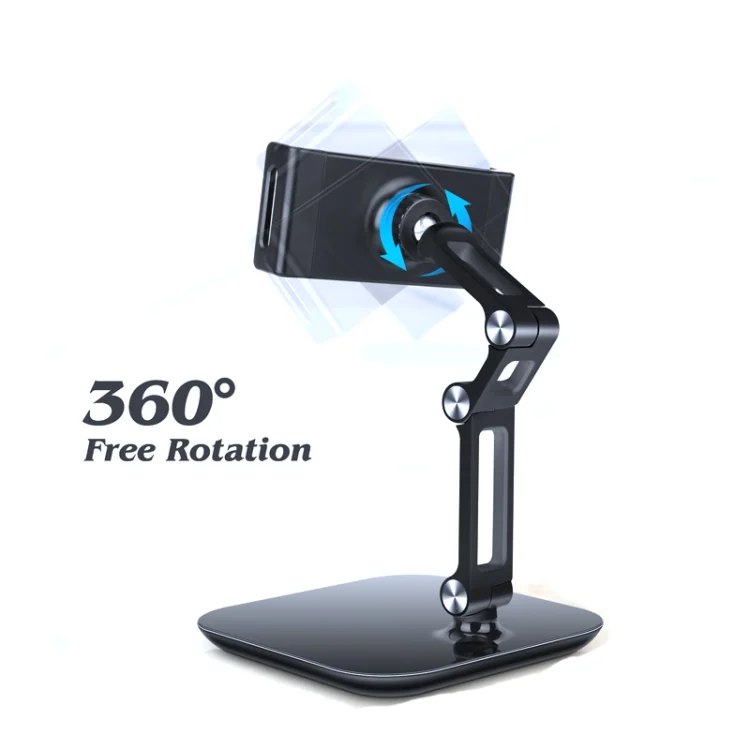 SYA0014596_2.webp NS-06B Aluminum Alloy Foldable Adjustable Tablet Desk Stand for iPad, Huawei, Apple - Image 3