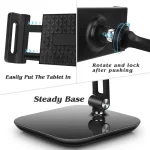 NS-06B Aluminum Alloy Foldable Adjustable Tablet Desk Stand for iPad, Huawei, Apple - Image 5