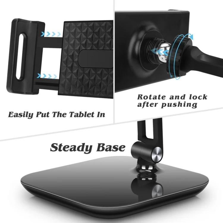 SYA0014596_4.webp NS-06B Aluminum Alloy Foldable Adjustable Tablet Desk Stand for iPad, Huawei, Apple - Image 5