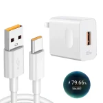 HW-66W 66W USB Fast Charging Travel Charger + USB to Type-C Flash Charging Data Cable, US Plug, US Plug(1m), US Plug(1.5m), US Plug(2m) - Image 3