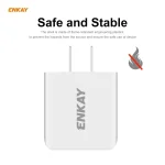 ENKAY Hat-Prince U090 20W PD + QC 3.0 Portable Dual Ports Fast Charging Travel Charger Power Adapter, US Plug - Image 3