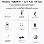 12W USB Port Travel Charger for iPad Series / iPod Series / iPhone Series , AU Plug - Image 5