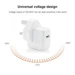 12W USB Port Travel Charger for iPad Series / iPod Series / iPhone Series , UK Plug - Image 5