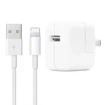 12W USB Charger + USB to 8 Pin Data Cable for iPad / iPhone / iPod Series, US Plug