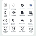 BR02 Bluetooth 5.0 Receive and transmit 2-in-1 PC TV Bluetooth audio adapter with battery display - Image 5