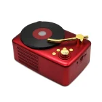 T12 Retro Style Bluetooth Speaker, Built-in High-sensitivity FM Receiving Antenna, Long-Term Voyage - Image 2