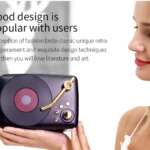 T12 Retro Style Bluetooth Speaker, Built-in High-sensitivity FM Receiving Antenna, Long-Term Voyage - Image 14