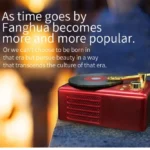 T12 Retro Style Bluetooth Speaker, Built-in High-sensitivity FM Receiving Antenna, Long-Term Voyage - Image 8