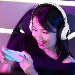 Colorful LED Bluetooth 5.0 Headphones Foldable Wireless HiFi Stereo Headset with Mic, Support TF Card / 3.5mm AUX - Image 7