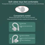 T20 TWS Bluetooth Hooks Wireless Sports Headphones with Charging Box IPX6 Waterproof Noise-cancelling Earphones - Image 7