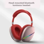 AKZ MAX10 Head-mounted RGB Wireless Bluetooth Music Headset With Microphone, Supports TF Card - Image 3