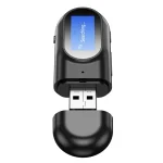 T17 USB Bluetooth 5.0 Receiver Transmitter 2 in 1 Audio Adapter with LCD Display for PC TV Car 3.5mm AUX - Image 2