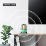 LP-20 LED Night Light Wireless Bluetooth 5.0 Music Speaker Support TF Card / AUX - Image 7