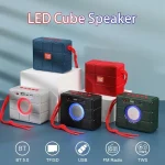 T&G TG311 LED Flashlight Portable Bluetooth Speaker, Support TF Card / FM / 3.5mm AUX / U Disk - Image 2