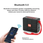 T&G TG311 LED Flashlight Portable Bluetooth Speaker, Support TF Card / FM / 3.5mm AUX / U Disk - Image 3