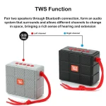 T&G TG311 LED Flashlight Portable Bluetooth Speaker, Support TF Card / FM / 3.5mm AUX / U Disk - Image 4