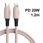 ENKAY Hat-Prince ENK-CB209 PD 20W 3A Type-C to 8 Pin Silicone Data Sync Fast Charging Cable, Cable Length: 1.2m, 1.2m 3A - Image 8