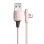 ENKAY Hat-Prince ENK-CB210 2.4A USB to 8 Pin 90 Degree Elbow Silicone Data Sync Fast Charging Cable, Cable Length: 1.2m, 1.2m 2.4A Elbow