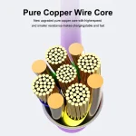 ENKAY Hat-Prince ENK-CB210 2.4A USB to 8 Pin 90 Degree Elbow Silicone Data Sync Fast Charging Cable, Cable Length: 1.2m, 1.2m 2.4A Elbow - Image 6