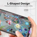 ENKAY Hat-Prince ENK-CB109 5A USB to USB-C / Type-C 90 Degree Elbow Silicone Data Sync Fast Charging Cable, 0.5m, 1m - Image 3