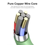 ENKAY Hat-Prince ENK-CB1101 5A USB to USB-C / Type-C Silicone Super Fast Charging Cable, Cable Length: 1.2m, 1.2m 5A - Image 5