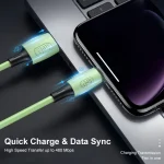 ENKAY Hat-Prince ENK-CB1101 5A USB to USB-C / Type-C Silicone Super Fast Charging Cable, Cable Length: 1.2m, 1.2m 5A - Image 7
