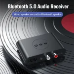 B21 Bluetooth 5.0 Audio Receiver AUX RCA Output U-disk Playback - Image 2