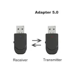 KN330 2 in 1 USB Bluetooth 5.0 Adapter Wireless Receiver Transmitter for Computer TV Car - Image 6