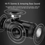 T&G TG621 Portable Waterproof 3D Stereo Wireless Speaker, Support FM Radio / TWS / TF Card - Image 4